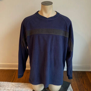 Columbia Men’s XXL Long Sleeve Sweater Embroidered Logo Ribbed Hems